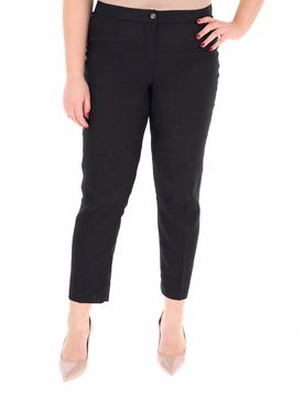 Pantalone in lino NERO