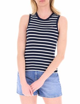 Canotta in cotone BLU NAVY
