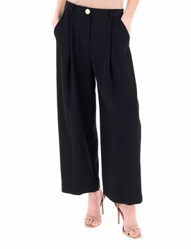 Pantalone con pinces NERO 8