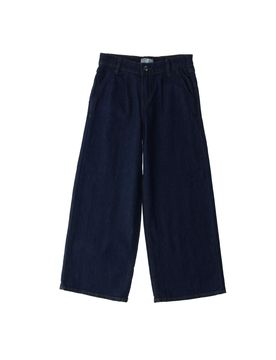 Pantalone wide leg BLU SCURO 152
