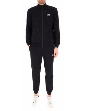 Tuta con zip NERO