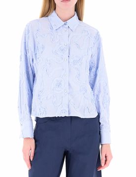 Camicia a righe AZZURRO CHIARO 44