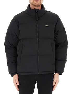 Lacoste Piumino collo alto NERO