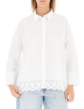 Only Camicia in cotone BIANCO S