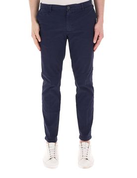 WEFT Pantalone chino BLU NAVY