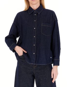 Camicia in jeans BLU SCURO 38