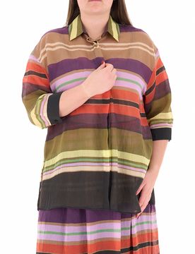 Camicia a righe MULTICOLOR 23
