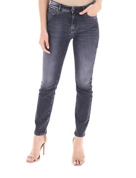 Jeans straight leg GRIGIO SCURO 48