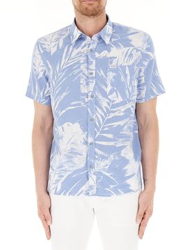 Camicia maniche corte AZZURRO