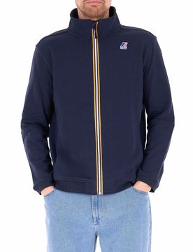 K-way Felpa in cotone BLU NAVY