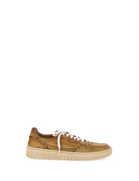 Sneakers in pelle MARRONE CHIARO
