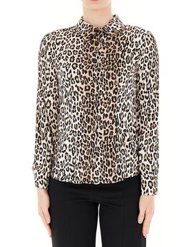 Camicia in viscosa MARRONE S