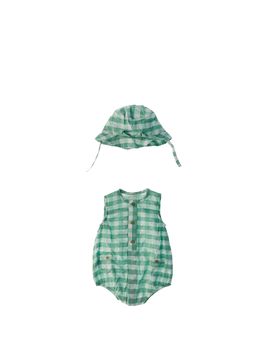 Pagliaccetto in cotone VERDE