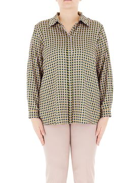 Camicia misto cotone VERDE 27