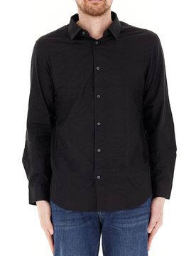 Camicia maniche lunghe NERO XXL