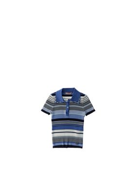 LIU JO Polo a righe JUNIOR BLU XS