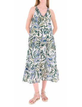 Abito in cotone VERDE ACQUA 40