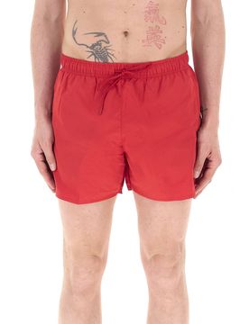 Lacoste Shorts da bagno ROSSO