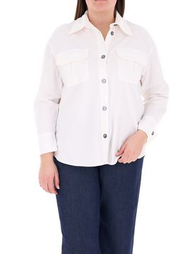 Camicia misto cotone BIANCO M