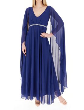 Abito con volants BLU M