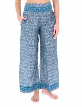 Pantalone copricostume TURCHESE