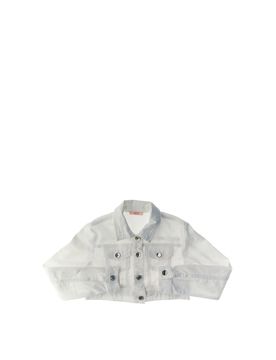 Giacca in jeans JUNIOR BIANCO