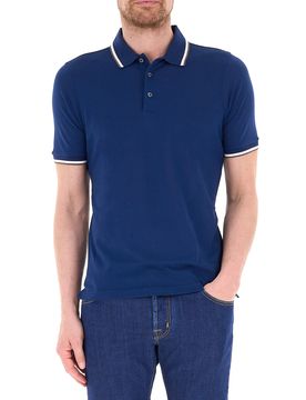 Polo maniche corte BLU 48