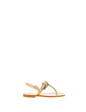 Sandali con strass BEIGE 36