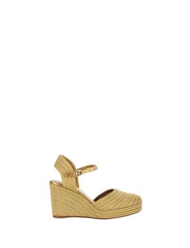 CASTAÑER Espadrillas con zeppa ORO