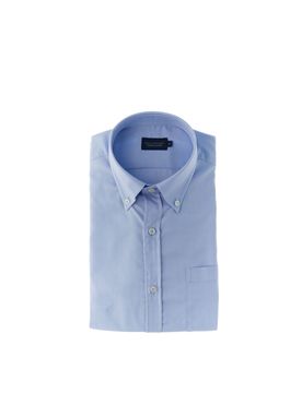 Camicia con taschino CELESTE