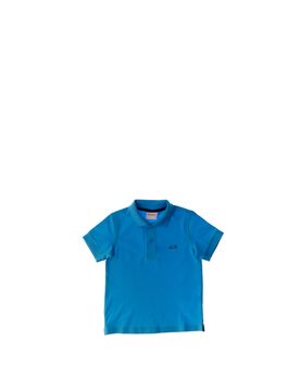 Polo maniche corte AZZURRO 2A