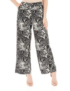 Pantalone wide leg NERO M