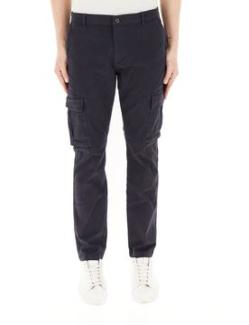Pantalone cargo BLU NOTTE