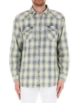 Guess Camicia regular GIALLO