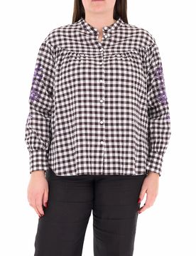 Camicia alla coreana NERO