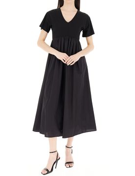 Abito in cotone NERO