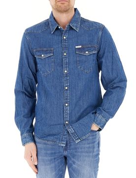 Camicia in jeans BLU CHIARO M