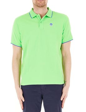 Polo maniche corte VERDE LIME