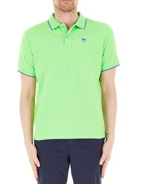 Polo maniche corte VERDE LIME L