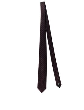 Cravatta in seta BOSS BORDEAUX U