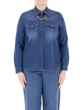 Camicia in jeans BLU SCURO 52