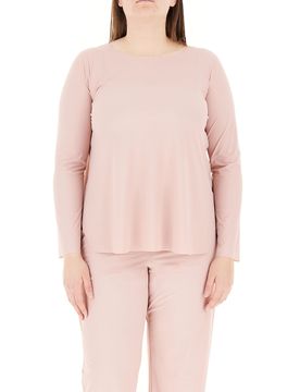 Maglia maniche lunghe ROSA CHIARO