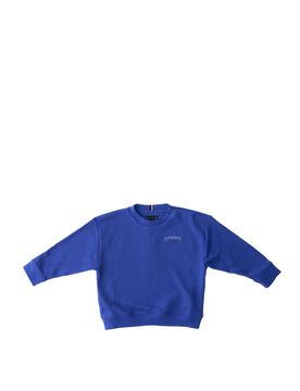Felpa girocollo BLU 4