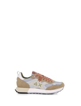 SUN68 Sneakers in tessuto BEIGE