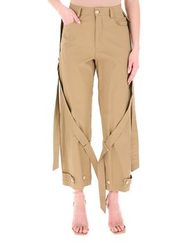VICOLO Pantalone cargo CAMMELLO