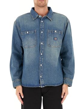 Camicia in jeans BLU CHIARO