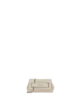ORCIANI Clutch in pelle SABBIA