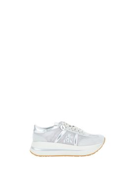 Sneakers con inserti ARGENTO