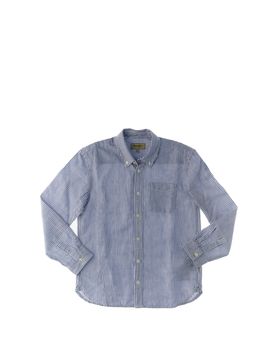 Camicia misto lino AZZURRO 16