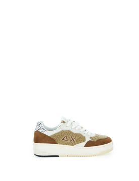 Sneakers con inserti MARRONE CHIARO